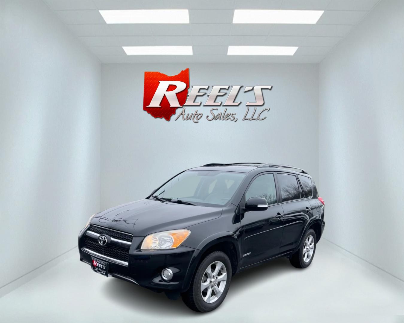 2011 Black /Tan Toyota RAV4 Limited I4 4WD (2T3DF4DV5BW) with an 2.4L I4 DOHC 16V engine, 4-Speed Automatic transmission, located at 547 E. Main St., Orwell, OH, 44076, (440) 437-5893, 41.535435, -80.847855 - Photo#0